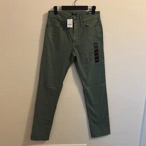 NWT - JCrew Straight-fit garment-dyed five-pocket sage green pant 28x32